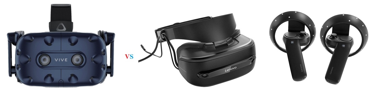 Buy Lenovo Explorer Windows Mixed Reality vs HTC Vive Pro VR Headset